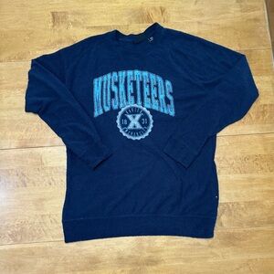 Pennant Sportswear Xavier Musketeers Fleece Sweatshirt Size Large